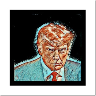 Donald Trump Mugshot Posters and Art